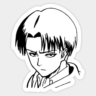 levi aot attack on titan ackerman Sticker